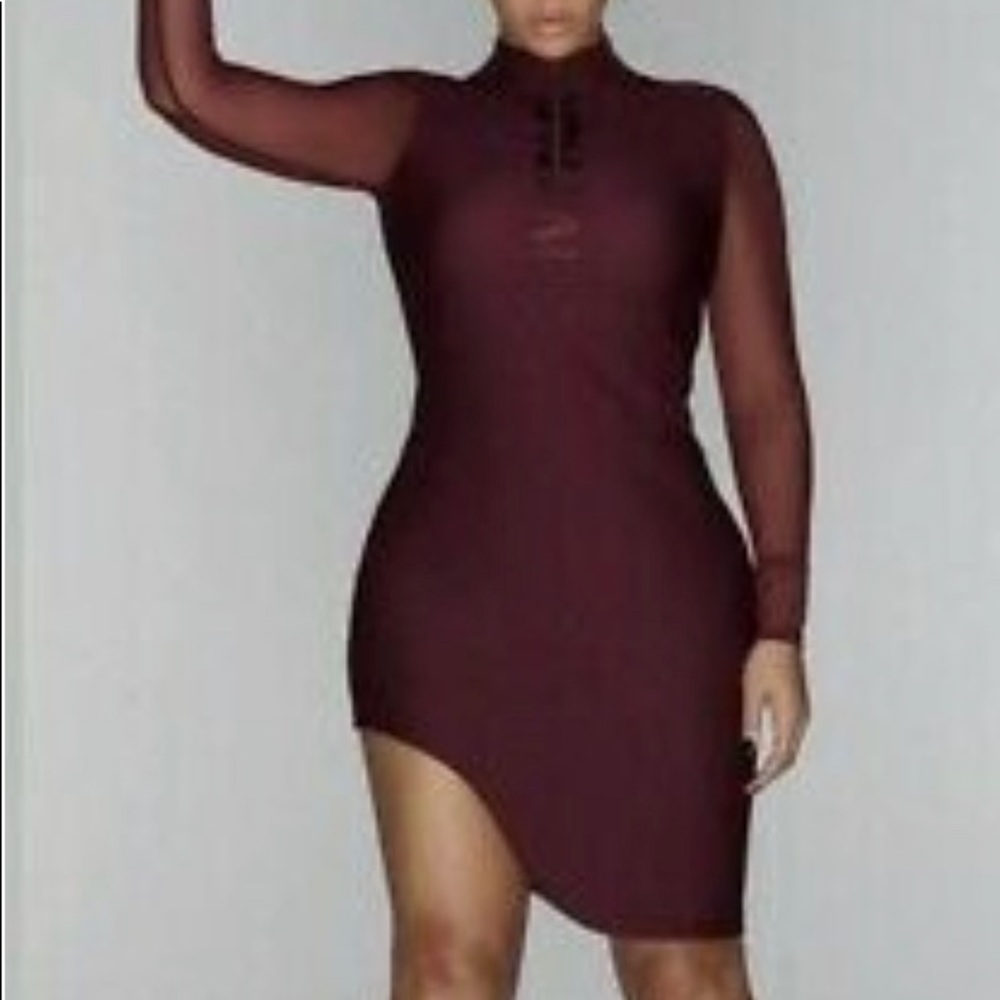 Beyoncé adidas asymmetrical dress